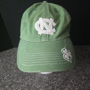 North Carolina Tar Heels Twins Enterprise‎ Green Shamrock NCAA Adjustable Hat